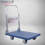 Platform Trolley 400KG Foldable Handle PU Body