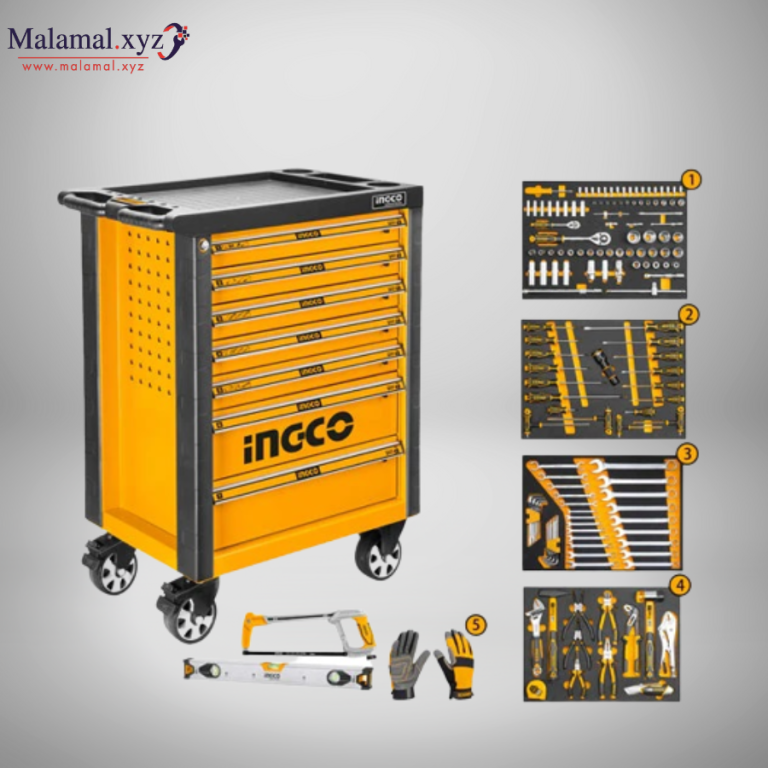 162 Pcs Tools Chest Set - 7 Drawer Tool Cabinet INGCO - HTCS271621