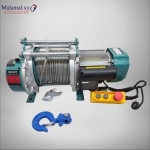 Electric Rope Hoist 1000 KG 60 Mtr Industrial Horizontal (Brand Winner - CD-K1)