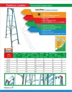 Double Sided Aluminum Ladder 10 Steps 8 Feet Light Industrial Application – EVERBEST