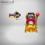 Electric Wire Rope Hoist 1500Kg 50 Mtr Industrial Clutch Type WINNER 220V 2