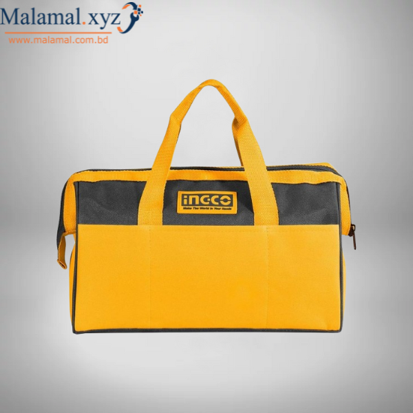 16" TOOL BAG With 6 Pockets Outside 8 Pocket Inside INGCO - HTBG281628