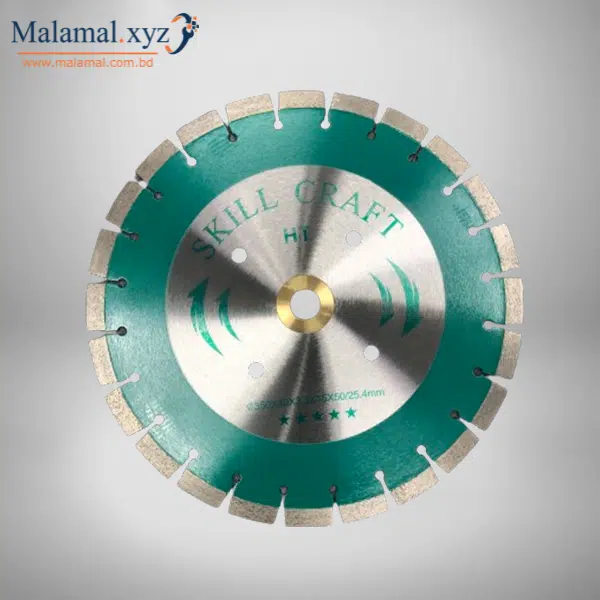 14 Inch 350mm Diamond Cutter Cutting Blade - SKILL CRAFT HT for Road Wall Concrete Marbel Ceramics Cutting Blade